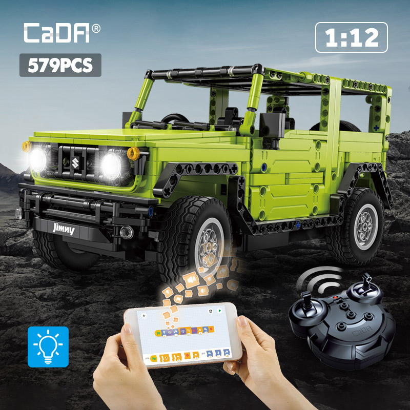 Lego Set City - Cada รีโมทแอปควบคุม Off-Road Racing รถ Building