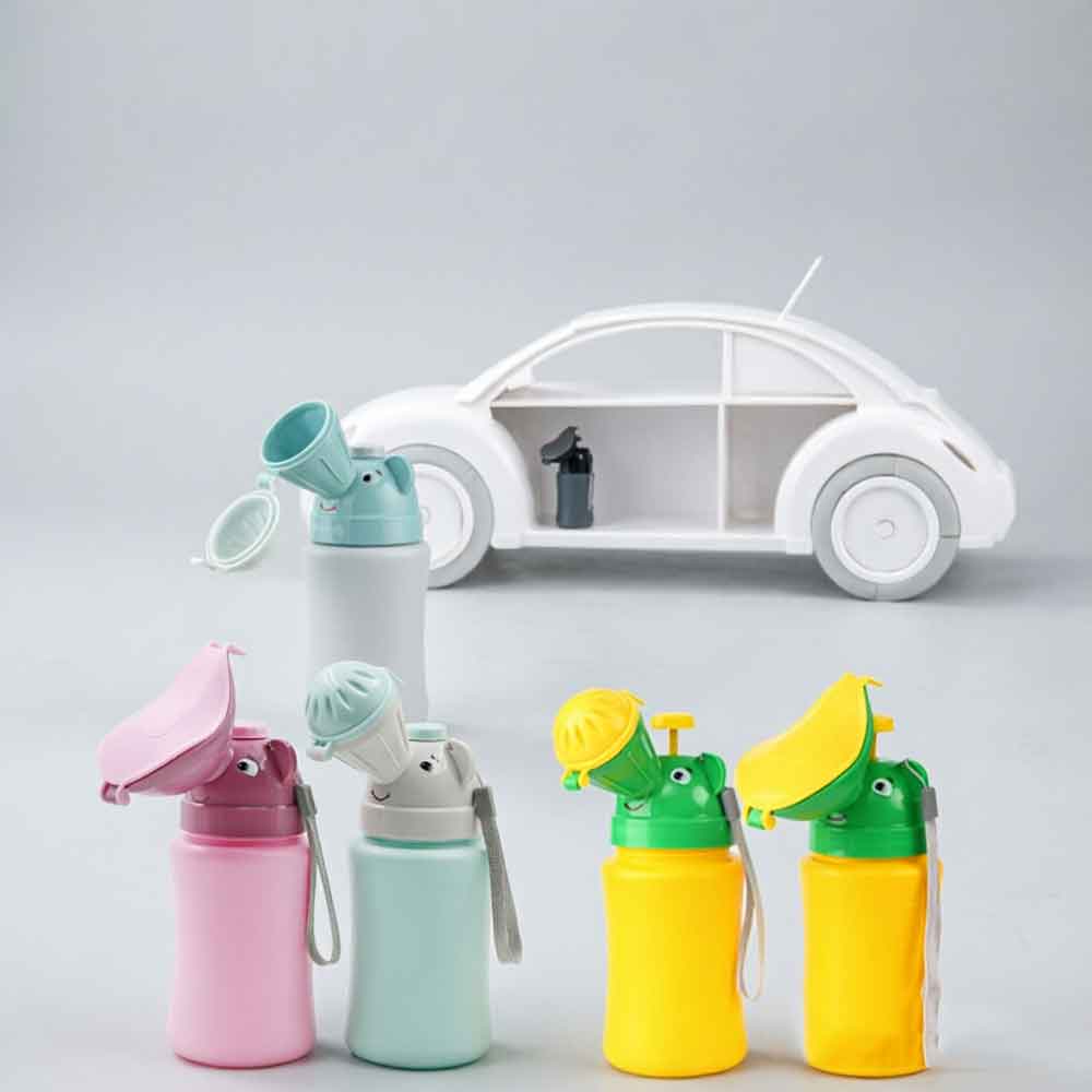 Kids Outdoor Urinal - กระโถนเด็กแบบพกพา สำหรับเด็กชายและเด็กหญิง ใช้ได้ทั้งในบ้าน นอกบ้าน และในรถยนต์ ป้องกันการรั่วซึม
