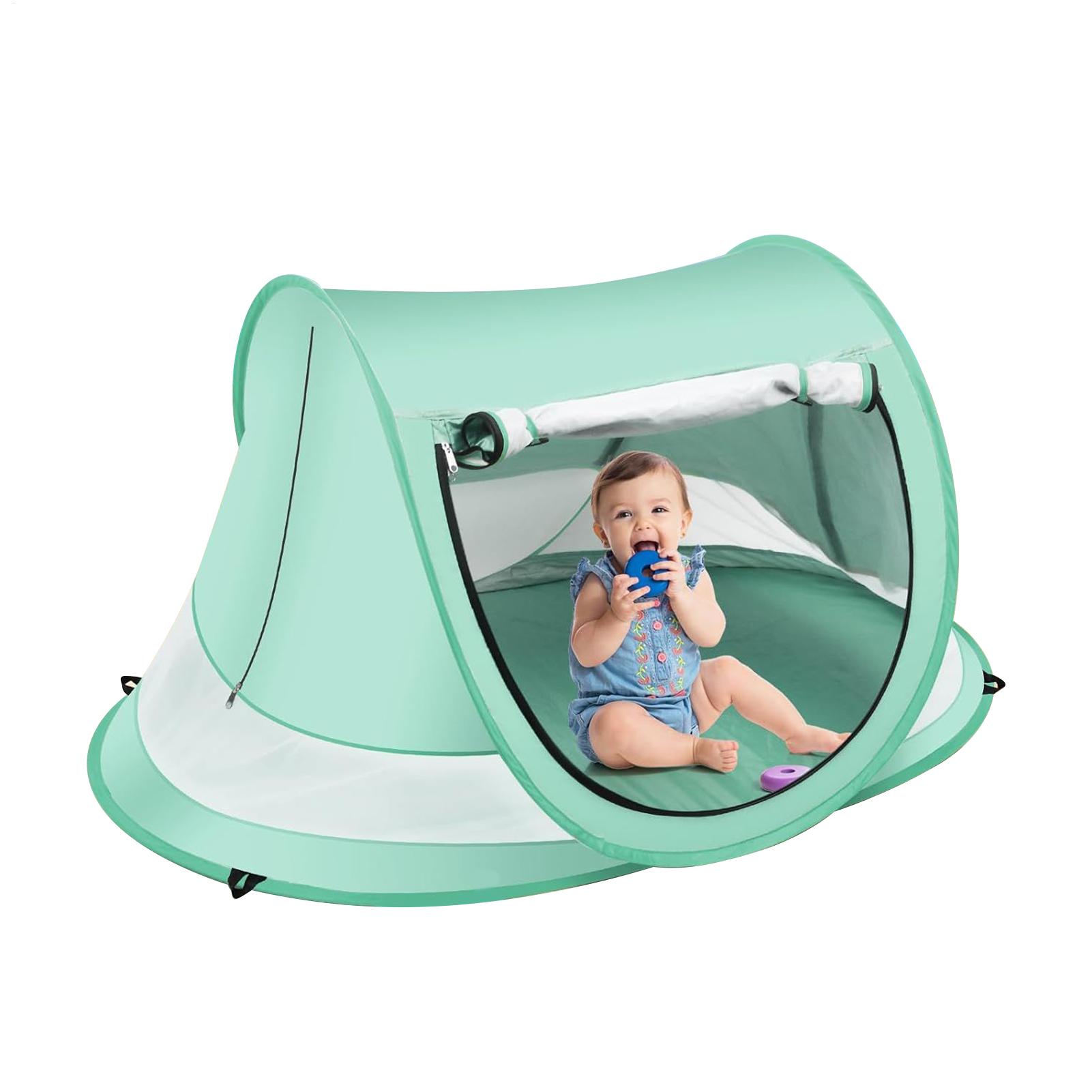 Kids Outdoor Tent - เต็นท์ชายหาดสำหรับเด็ก UPF 50 เต็นท์พับได้สำหรับเด็ก เต็นท์เล่นสำหรับเด็ก สำหรับสนามหลังบ้าน