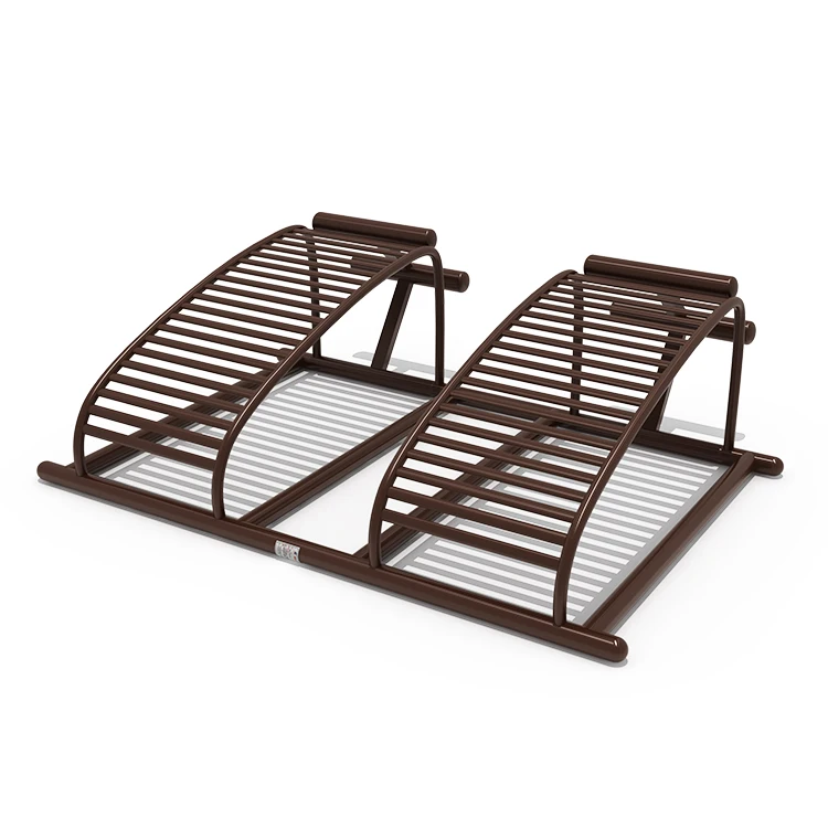 Kids Outdoor Gym Equipment - เด็กเชิงพาณิชย์เล่นกลางแจ้งอุปกรณ์ออกกําลังกายกระดานคู่สวนใช้อุปกรณ์ออกกําลังกายสําหรับขาย