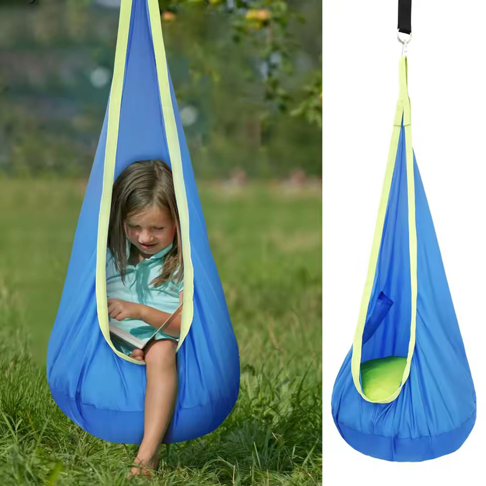 เก้าอี้แขวนไนลอนสำหรับเด็กพร้อ - Kids Outdoor Swing And Slide บทวิจารณ์และราคา