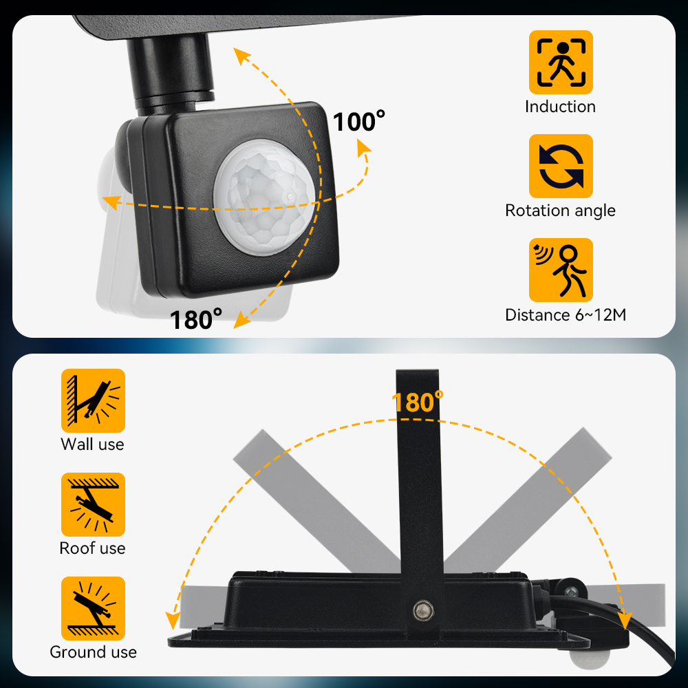 ไฟเซ็นเซอร์ตรวจจับการเคลื่อนไห - Balance Beam Outdoor บทวิจารณ์และราคา