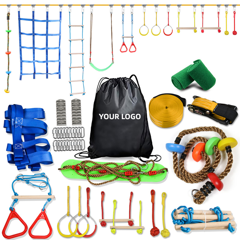ชุดสลักไลน์นินจาสำหรับเด็ก กีฬ - Kids Outdoor Ninja บทวิจารณ์และราคา