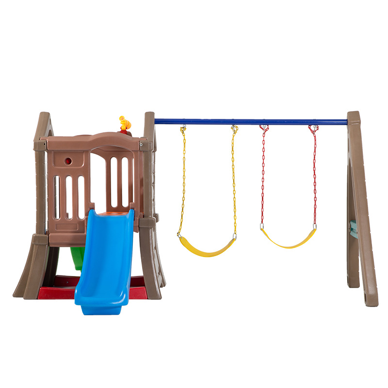 ชุดสไลเดอร์และชิงช้าเด็กคุณภาพ - Kids Outdoor Swing And Slide บทวิจารณ์และราคา