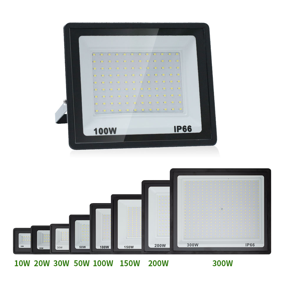 LED Floodlight AC220V 110V 10- - Balance Beam Outdoor บทวิจารณ์และราคา