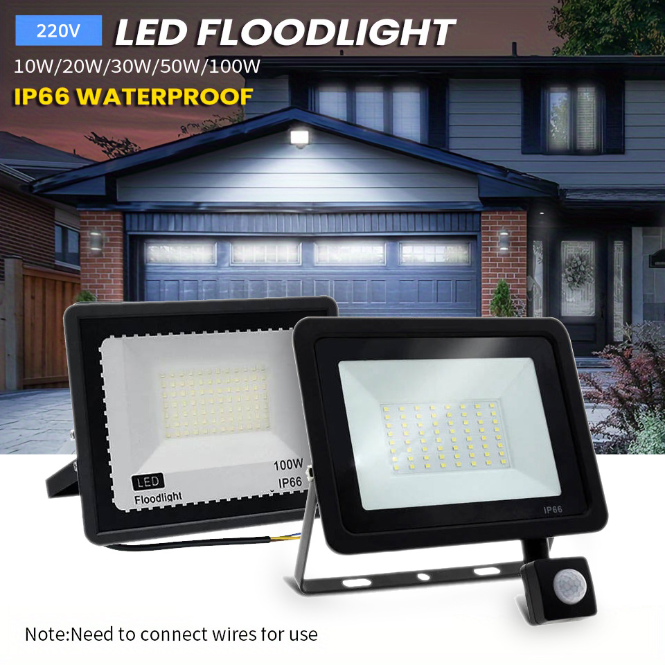 ไฟสปอร์ตไลท์ LED พร้อมเซ็นเซอร - Balance Beam Outdoor บทวิจารณ์และราคา