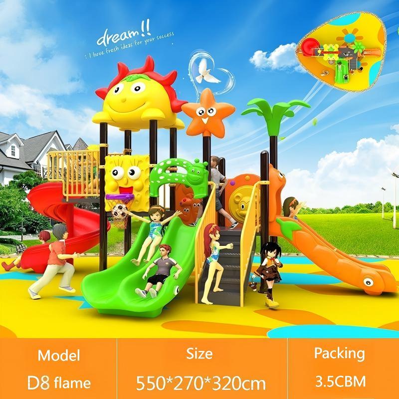 ชุดชิงช้าเหล็กและพลาสติกสำหรับ - Kids Outdoor Swing And Slide บทวิจารณ์และราคา