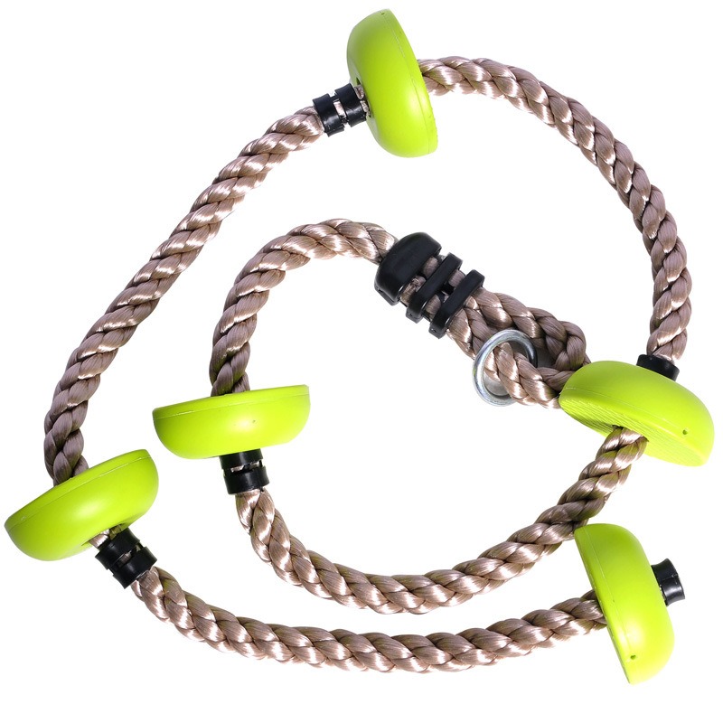 เด็กปีนเขาเชือกเด็ก Swing Disc - Kids Outdoor Gym Equipment บทวิจารณ์และราคา