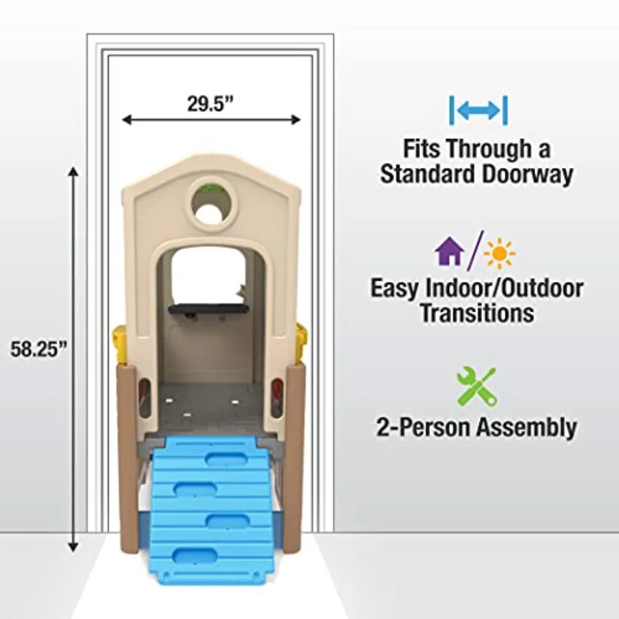 บ้านเด็กเล่น Young Explorers D - Kids Outdoor Clubhouse บทวิจารณ์และราคา