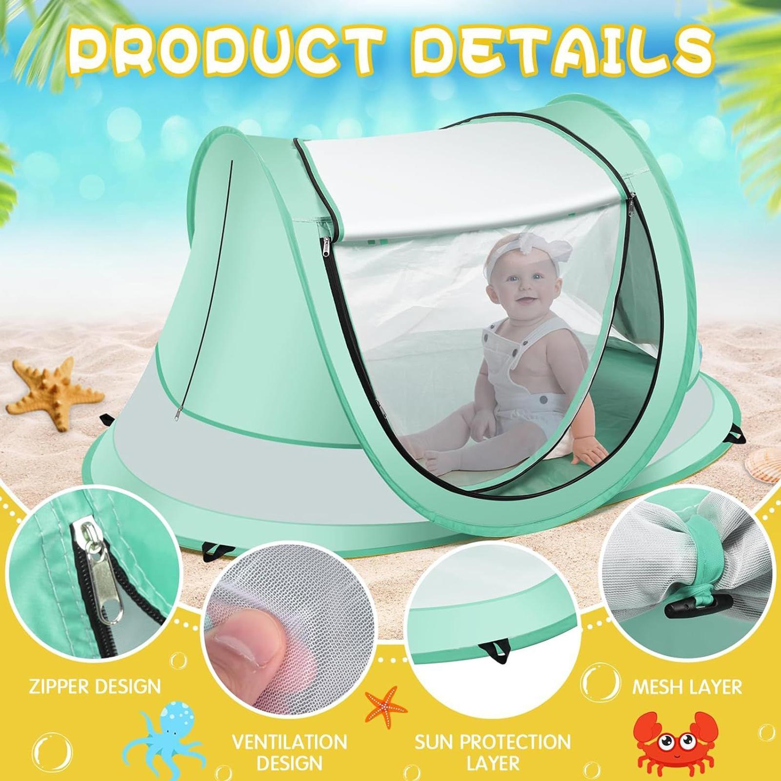 เต็นท์ชายหาดสำหรับเด็ก UPF 50  - Kids Outdoor Tent บทวิจารณ์และราคา