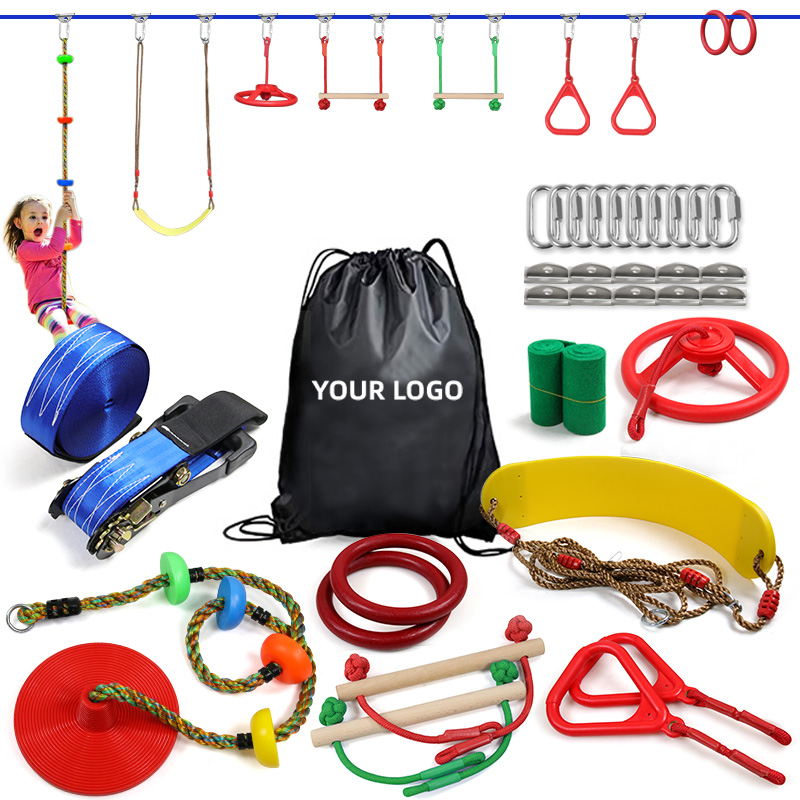 สนามกีฬากลางแจ้งสแล็คไลน์นินจา - Kids Outdoor Ninja บทวิจารณ์และราคา