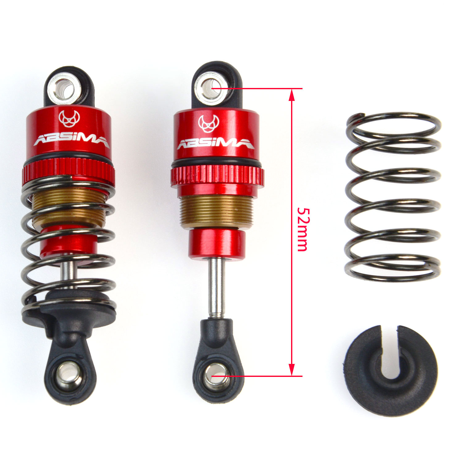 โช้คอัพอลูมิเนียมแบบใช้น้ำมันส - Tamiya Model Rc Car บทวิจารณ์และราคา