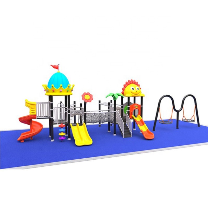 ชุดเครื่องเล่นชิงช้าและสไลเดอร - Kids Outdoor Swing And Slide บทวิจารณ์และราคา
