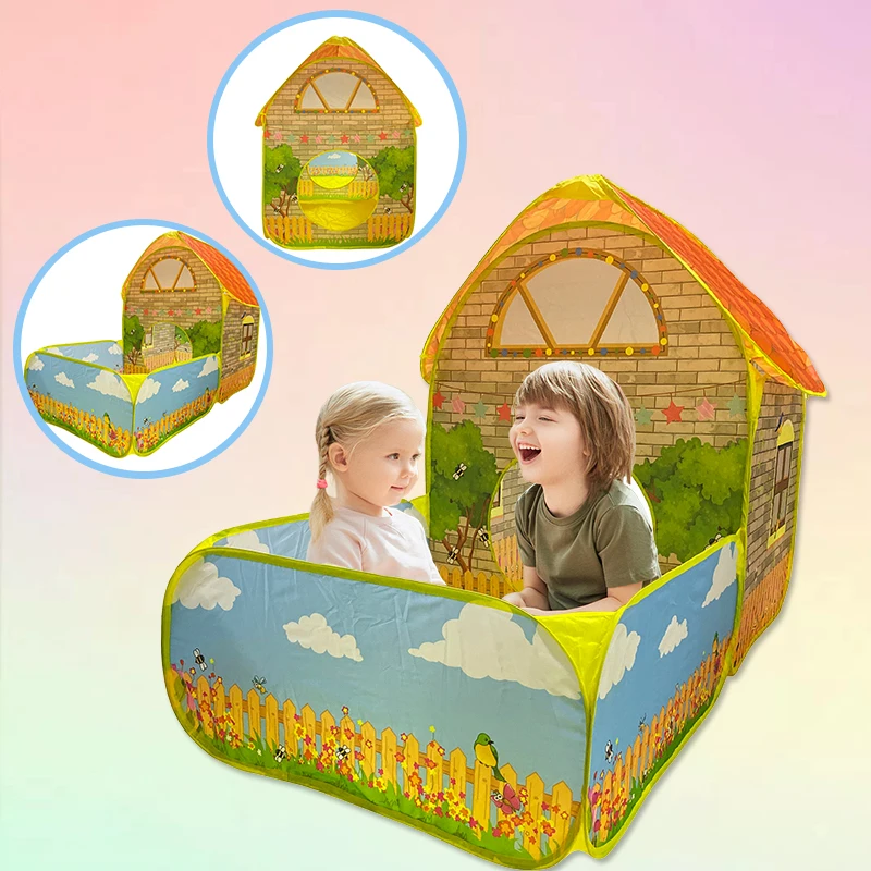 เต็นท์เด็กแบบพับได้พร้อมลานกลา - Kids Outdoor Tent บทวิจารณ์และราคา