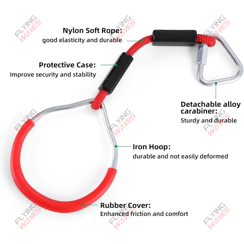 เด็กแขวนแหวน GYM Swing ปีนเขาล - Kids Outdoor Ninja บทวิจารณ์และราคา