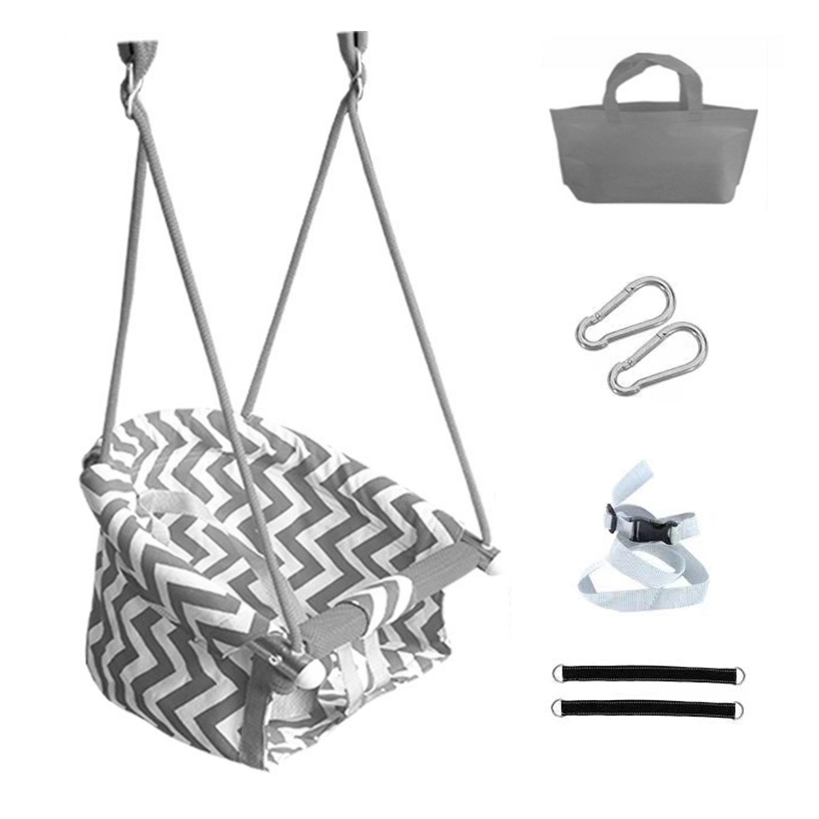 ชิงช้าเด็กแบบแขวน ปรับความยาวส - Kids Outdoor Swing And Slide บทวิจารณ์และราคา