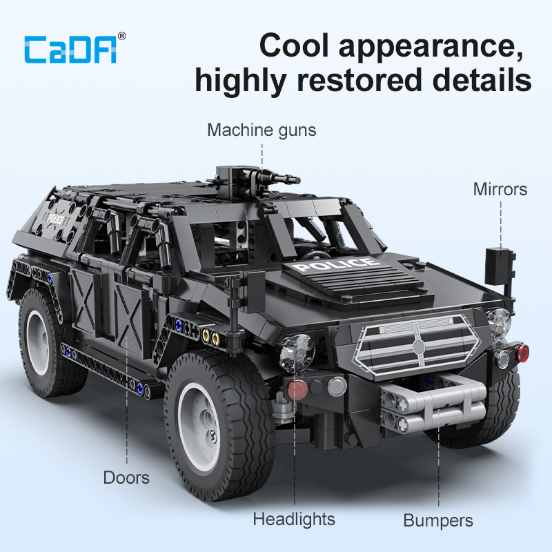 Cada 561Pcs การวิเคราะห์ SUV ต - Lego Set City บทวิจารณ์และราคา