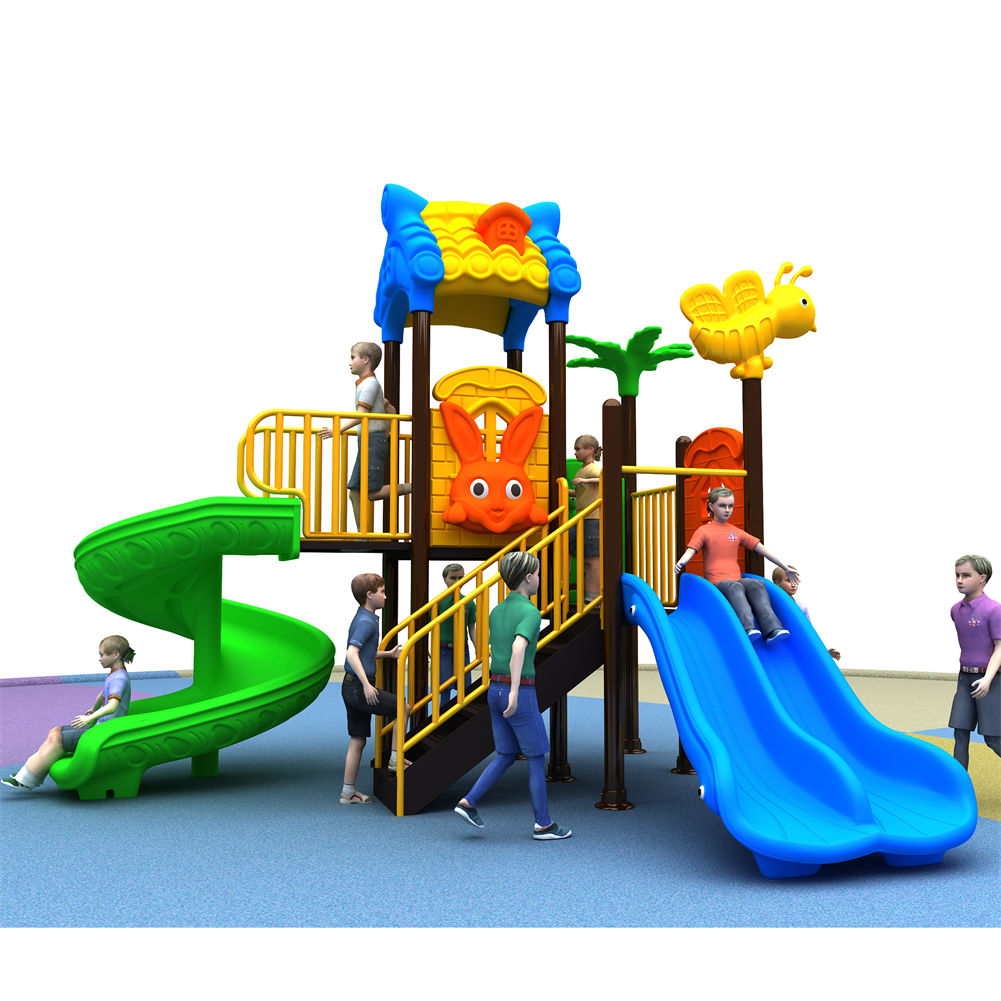 ชุดเครื่องเล่นสนามเด็กเล่นกลาง - Kids Outdoor Swing And Slide บทวิจารณ์และราคา