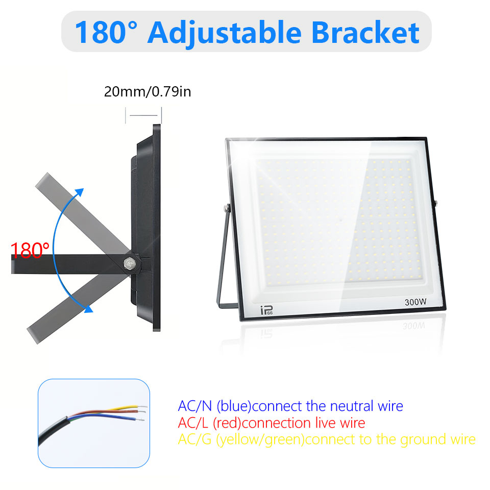 ไฟ LED น้ําท่วม IP66 กันน้ํา 1 - Balance Beam Outdoor บทวิจารณ์และราคา