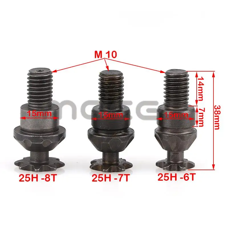 25H T8F 6/7/8 ฟันกลองกลองเกียร - Kids Outdoor Quad บทวิจารณ์และราคา